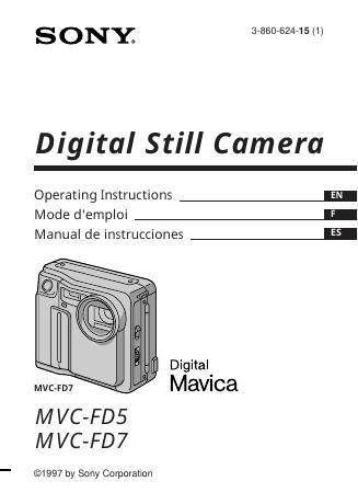 Original manual cover