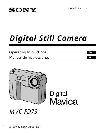 Original manual cover