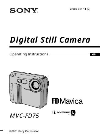 Original manual cover